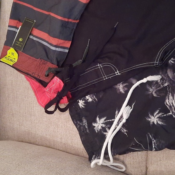 Mens swim trunks. Set of 3! - Picture 2 of 3